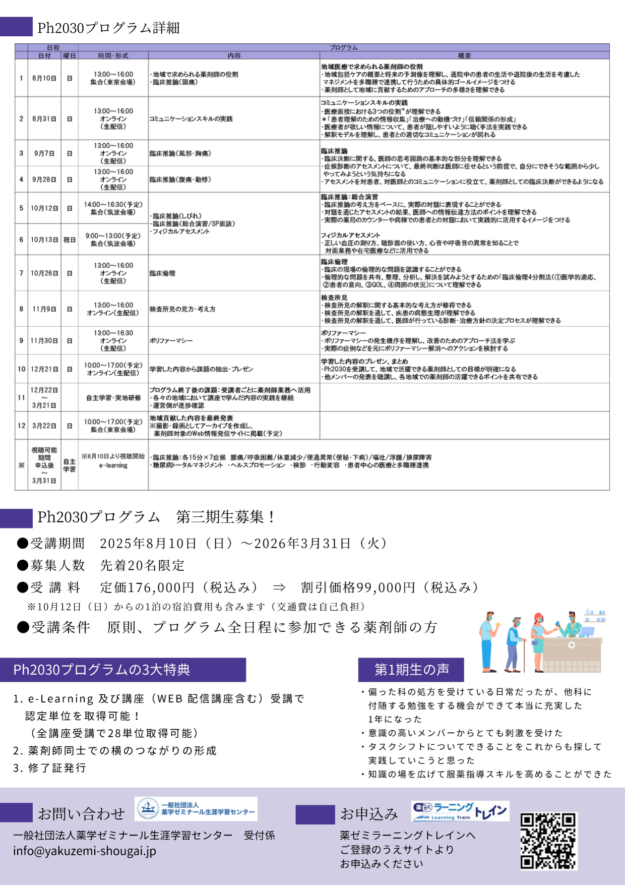 Ph2030プログラム第3期生